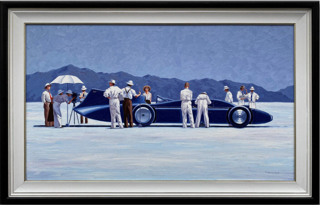 Синяя птица в Бонневилле