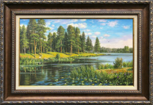 Кувшинки у берега Кнутов Вячеслав