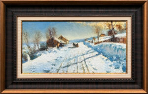 Солнечный снег