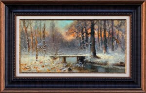 Тишина зимнего вечера