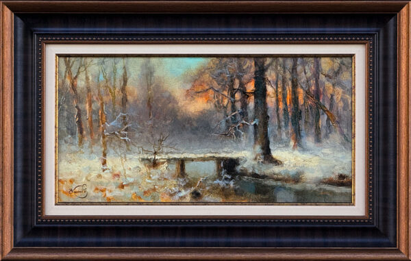 Тишина зимнего вечера